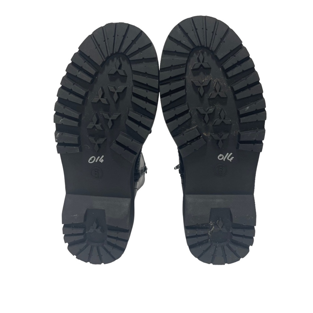 Universal Thread Women Combat Boot Black Size 6 Gem